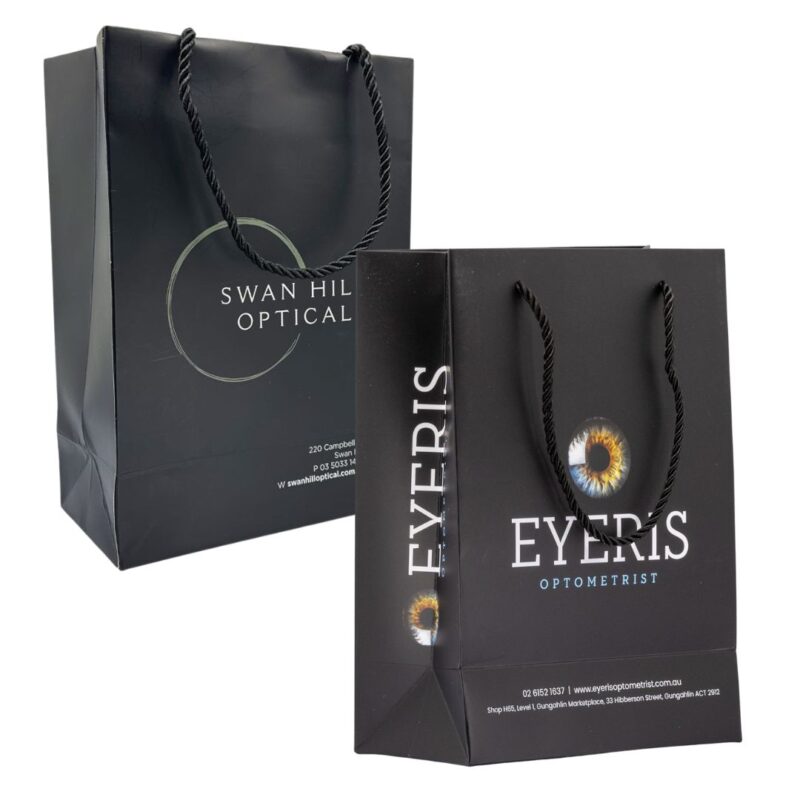 Custom Branded Retail Bag 2, 19 x 27 x 10cm
