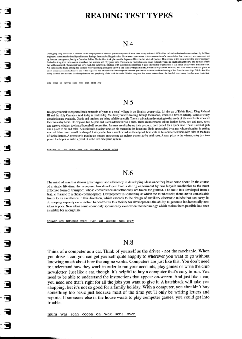Vocational Test Book - Image 2