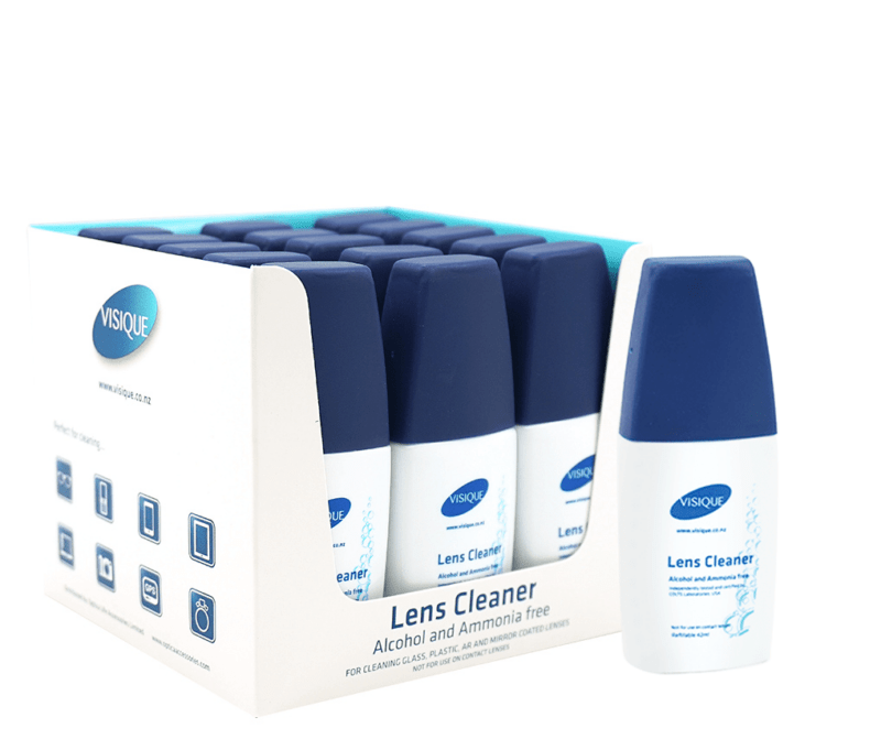 Visique 42ml Lens Cleaning Solution (Box of 15)
